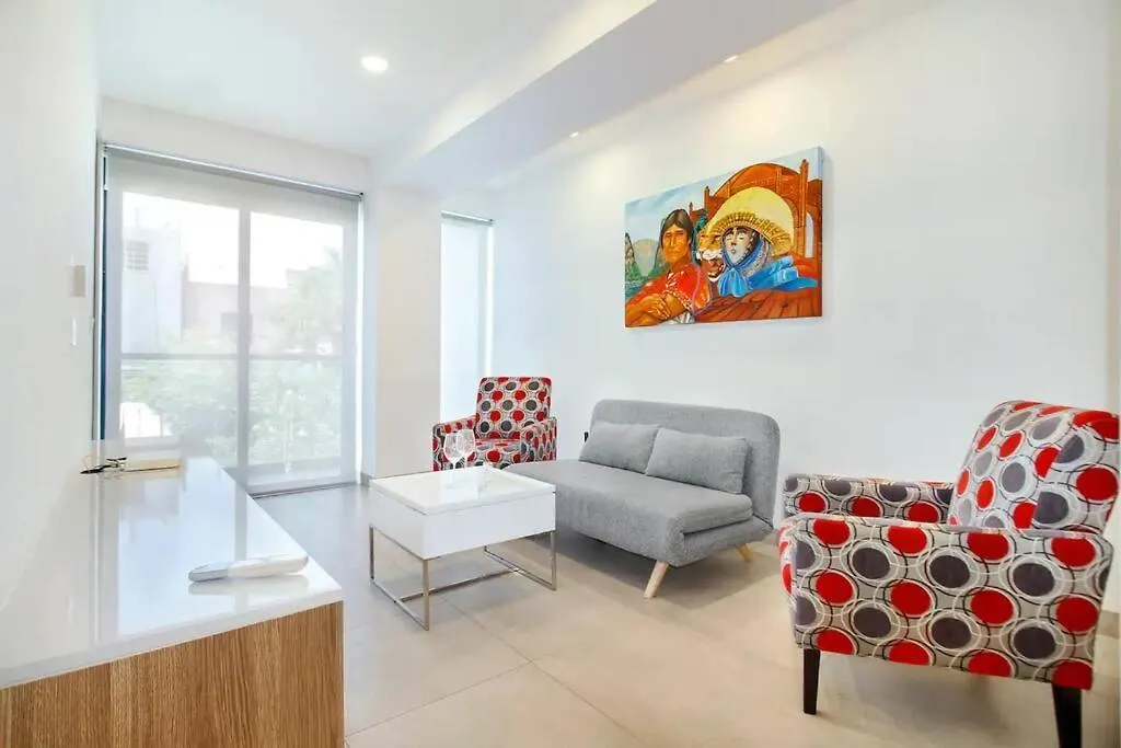 Brightness & Spacious 1 Bedroom Playa del Carmen Mexico